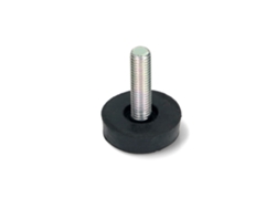 Pé Nivelador De Goma Ø10ma H45mm - Hasta Desagüe Stock Para Lavadora Lft007un