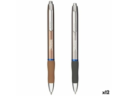 Bolígrafo SHARPIE sgel metallic prateado azul cobre 12 unidades