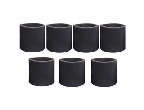 Paquete de 7 filtros de espuma Vf2001 para aspiradoras en seco y húmedo Shop Vac de 5 galones y más grandes, para aspiradoras Vacmaster y Genie Shop