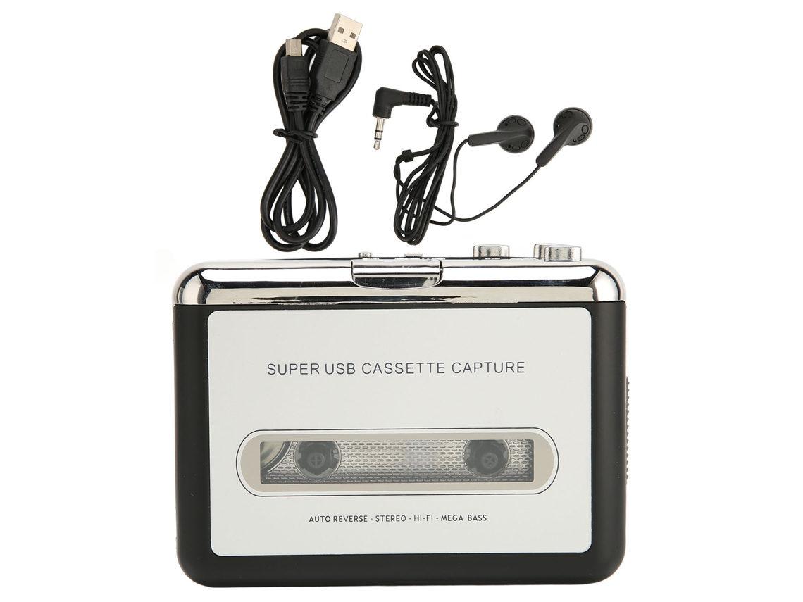 Reproductor De Casetes Portátil Plug And Play, Convertidor De Casetes A Mp3/cd Para Teléfono Móvil, Ordenador Y Coche.