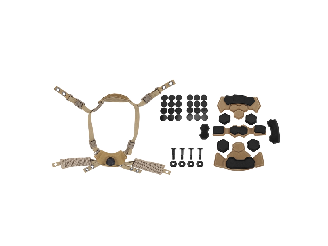 Junli-kit Almohadillas Casco Militar Ajustable Suelo