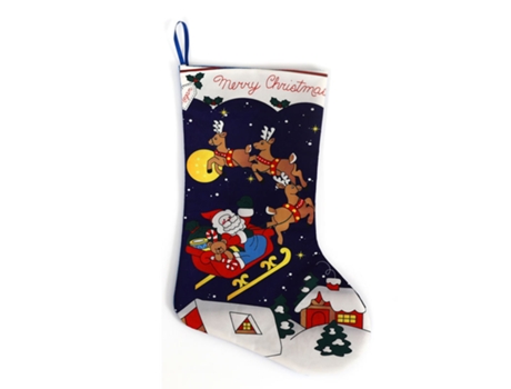 Calcetín de Navidad ZMDECQNA Calcetín Navideño Adornos (41x31x1cm)