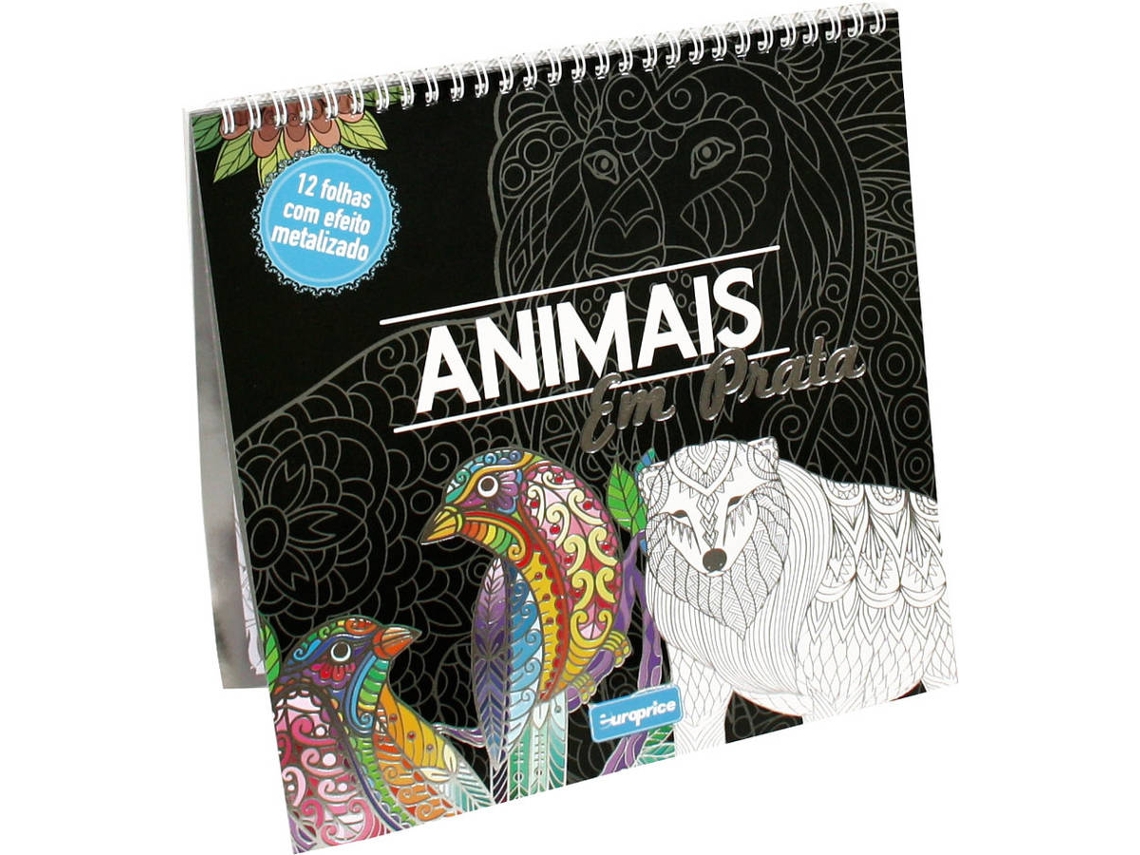 Libro Em Prata - Animais de Europrice (Portugués)