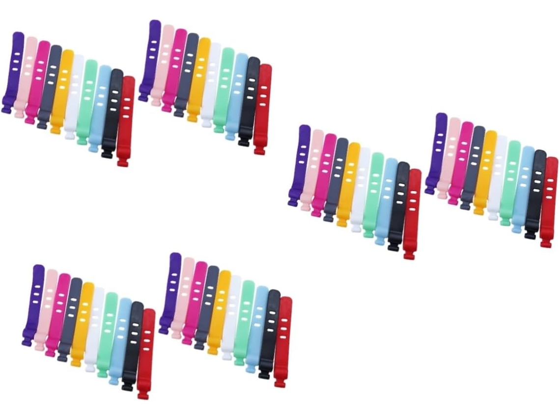 Clips Organizadores De Cables Ajustables De 150 Piezas Para Una Gestión Práctica De La Oficina.