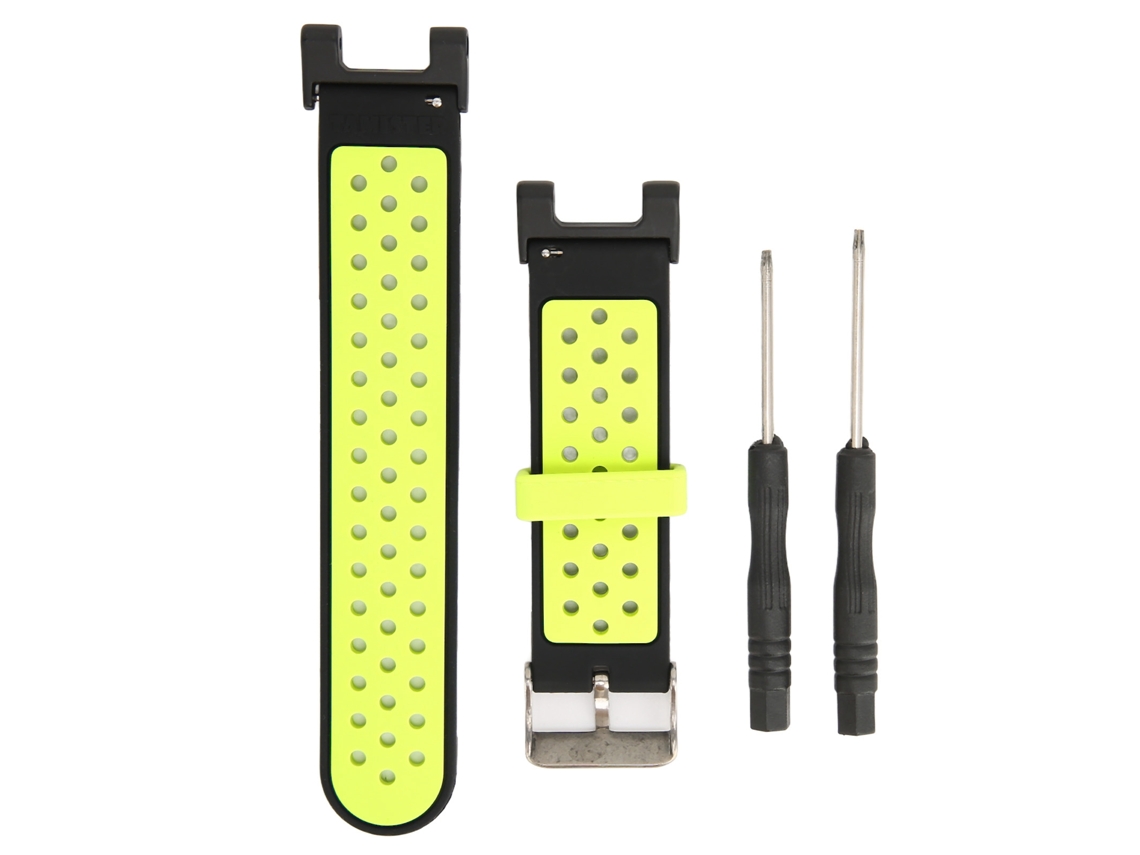 Pulsera De Silicona Con Cierre De Hebilla Para Reloj Amazfit Trex Pro, Color Negro Y Verde.