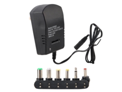 Adaptador De Energia Dc Universal 30w Com Tensão Ajustável 3v-12v Para Viagem E Equipamentos Elétronicos