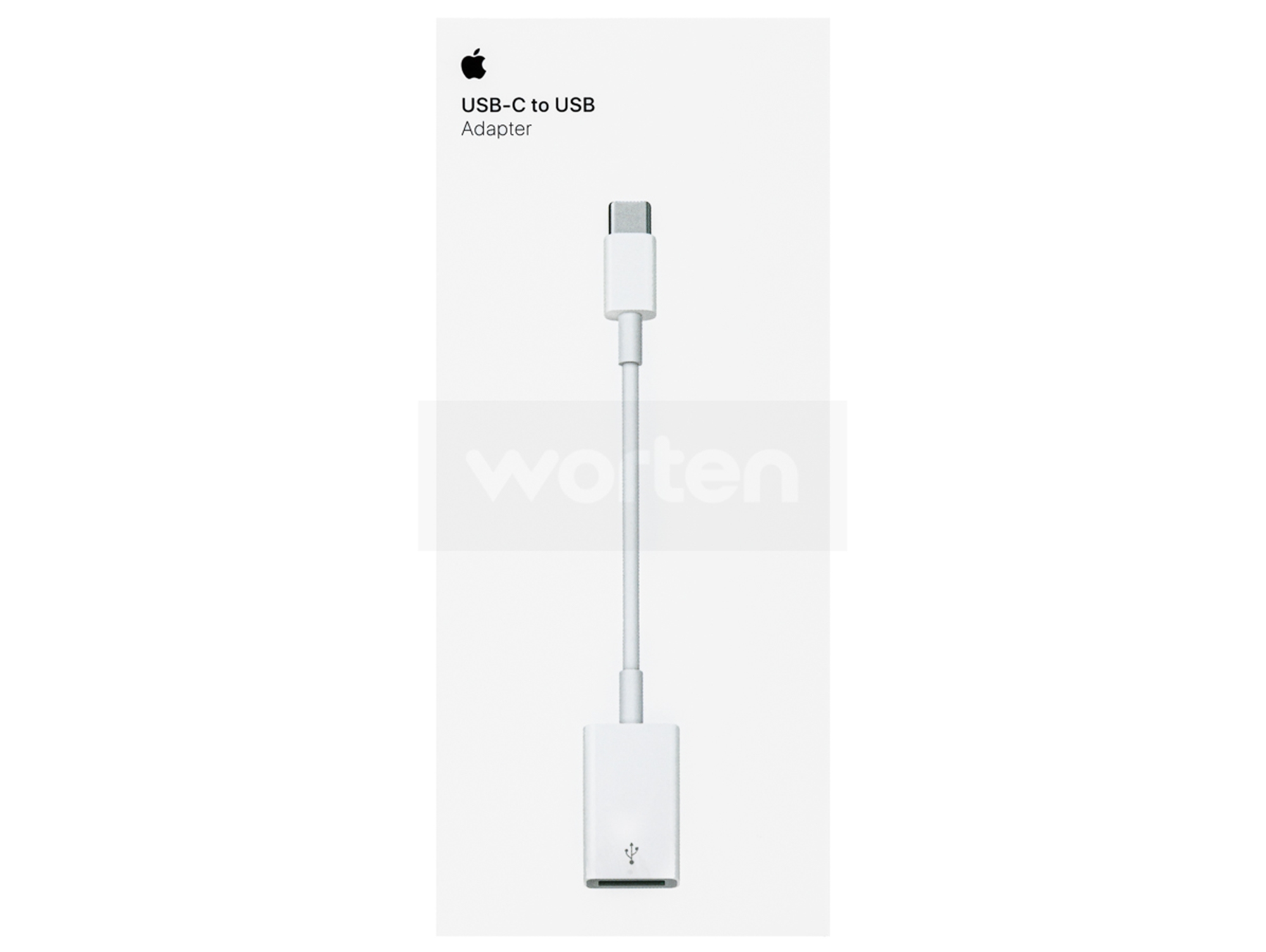 Adaptador APPLE MJ1M2ZM/A (MacBook - USB-C - USB - 1 Puerta)