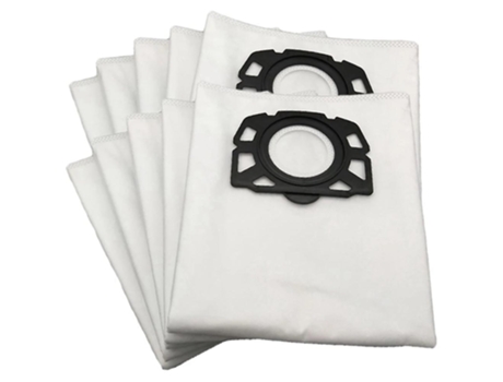 10 peças de sacos de pó para aspirador de pó descartáveis para karcher mv4 mv5 mv6 wd4