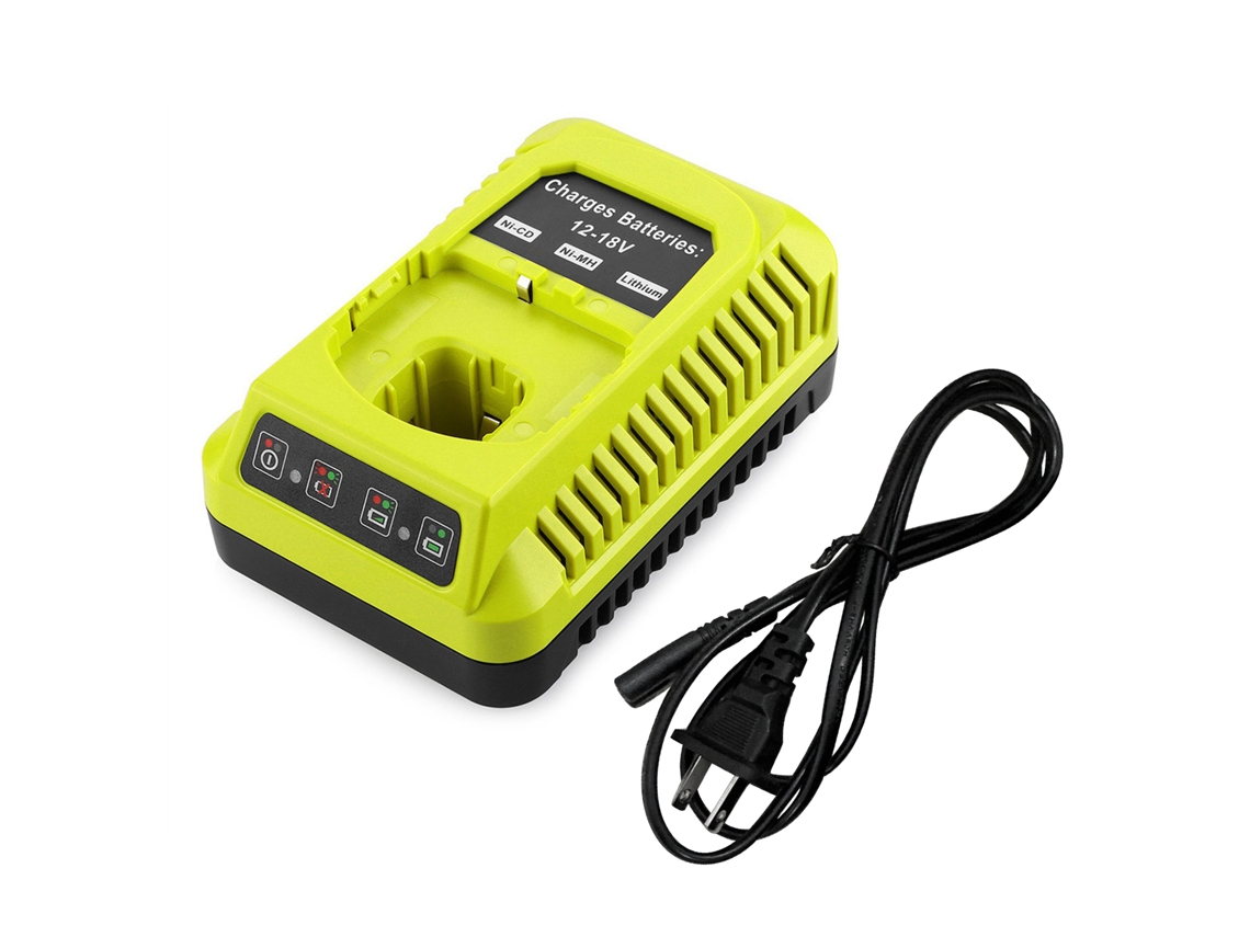 Cargador Rápido 12v-18v Para Herramientas Eléctricas Ryobi P117 P108 Baterías Niquel Litio 3a