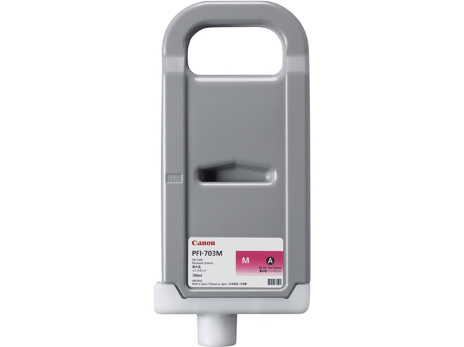 Cartucho de tinta Original CANON PFI-703M XL Alta Capacidad Magenta para imagePROGRAF iPF810, iPF815, iPF820, iPF825