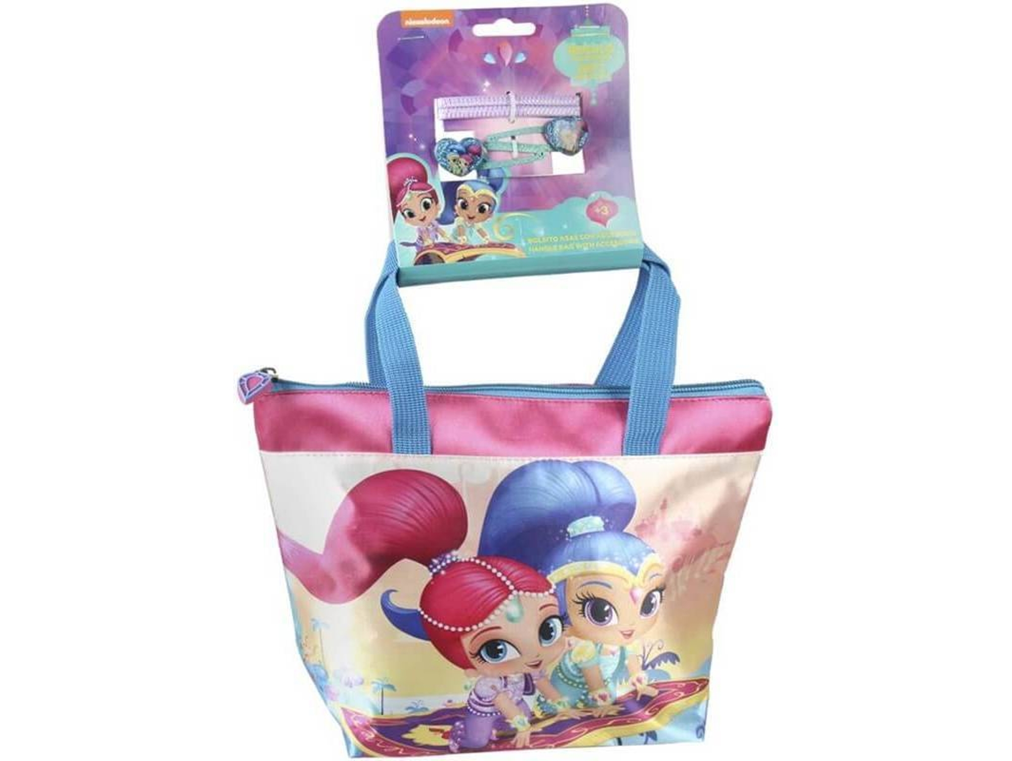 Bolso SHIMMER AND SHINE de Playa Shimmer And Shine con Ganchos (27 x 21 x 9 cm)