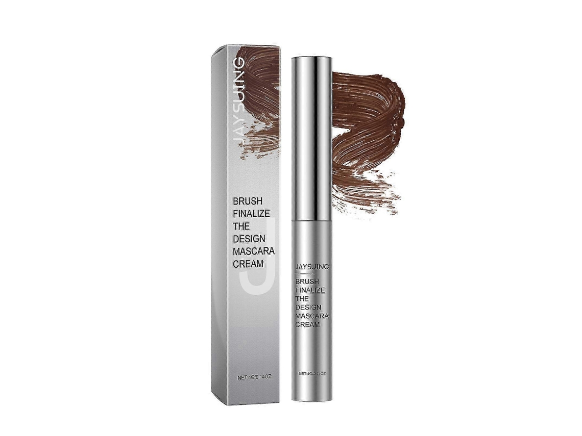 Jaysuing Curling Eyelashes Hair Styling Cream Black Beautiful Makeup Not Smudge Natural Long Volume Mascara -