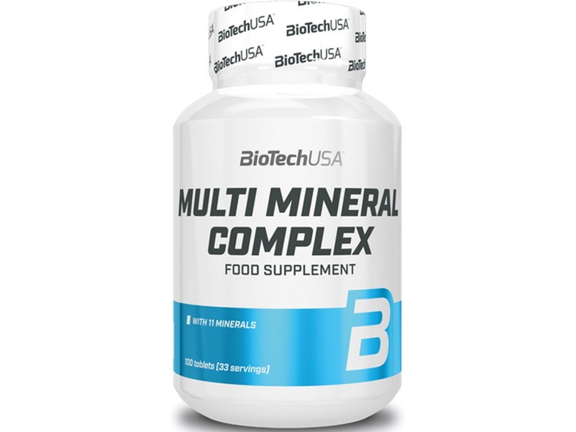 Complemento Alimentar BIOTECH USA Multi Mineral Complex 100