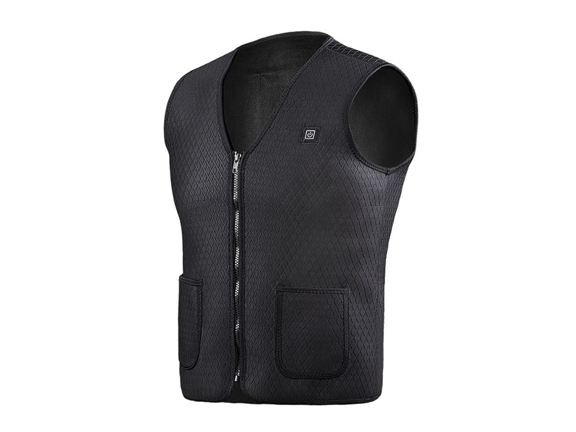 Chaleco Eléctrico Usb Para Uso Invernal Al Aire Libre, Chaqueta Térmica Flexible Para Hombres Y Mujeres.