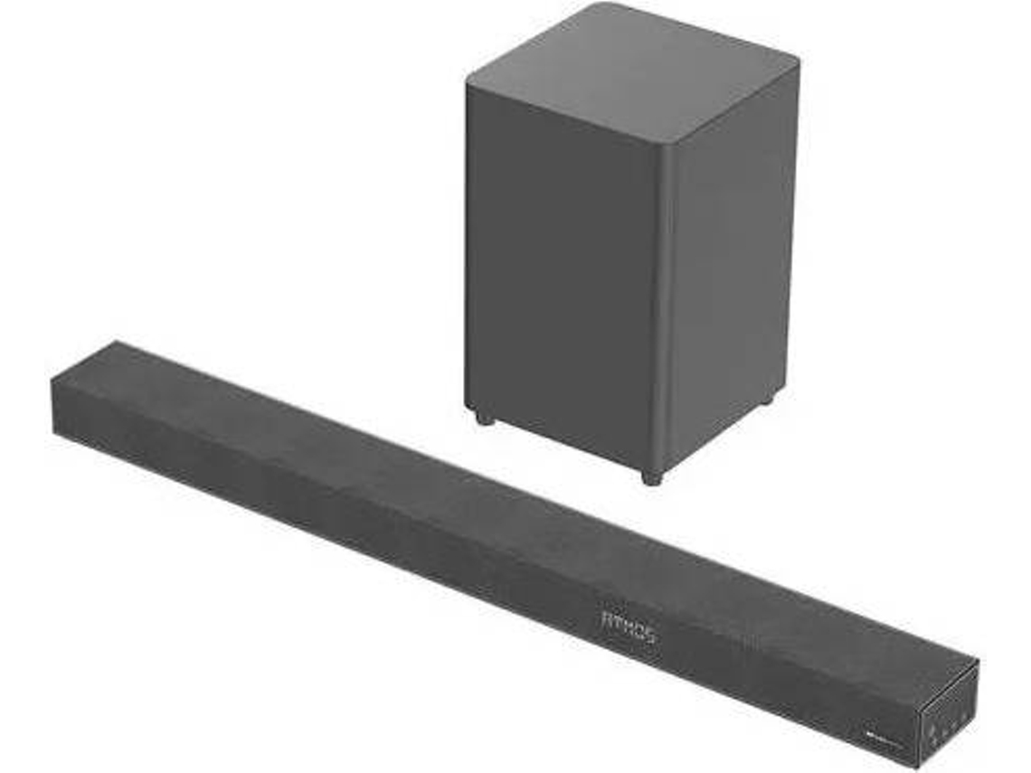 Soundbar HAIER HSD512S6 (3.1 Canales - 360 W - Subwoofer Inalámbrico)