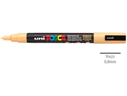 Marcador Uniball Posca Pc3M 0.9mm Naranja Claro
