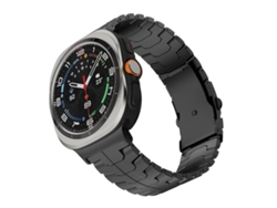 Correa de aleación de titanio para Samsung Galaxy Watch Ultra con hebilla de seguridad dividida CSYY (47 mm)