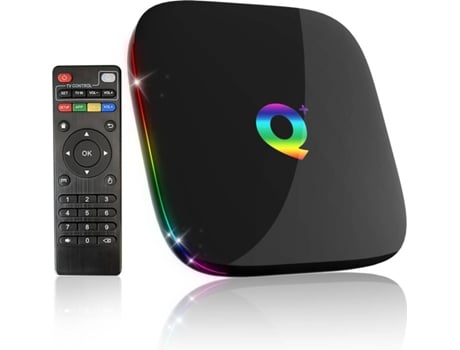 Box Smart TV CHRONUS Qplus1203W3 (Android - 4 GB RAM - Negro)