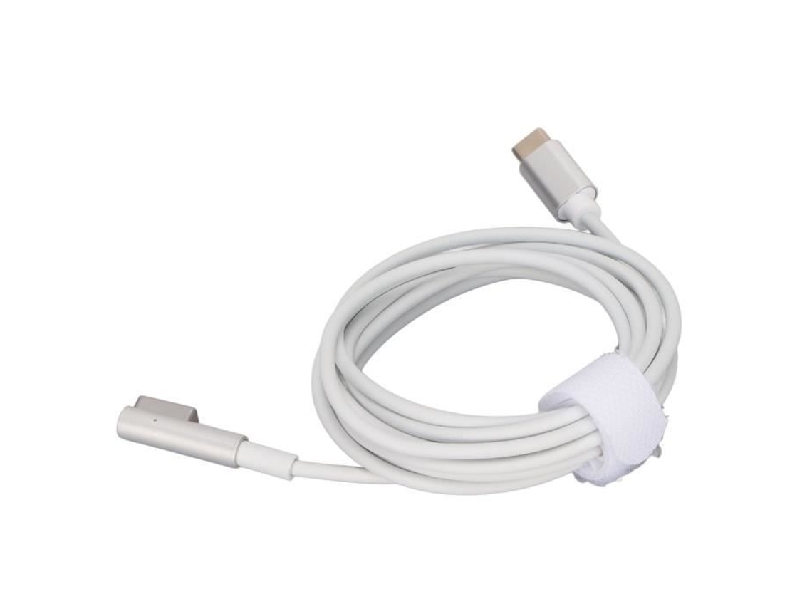 HURRISE Tipo C a Cable magnético Tipo C a Cable magnético 60W 18 5V Usb C Macho a Adaptador Magsafe 2