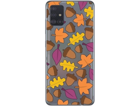 Carcasa Samsung Galaxy A51 TUMUNDOSMARTPHONE Dibujos Transparente Multicolor