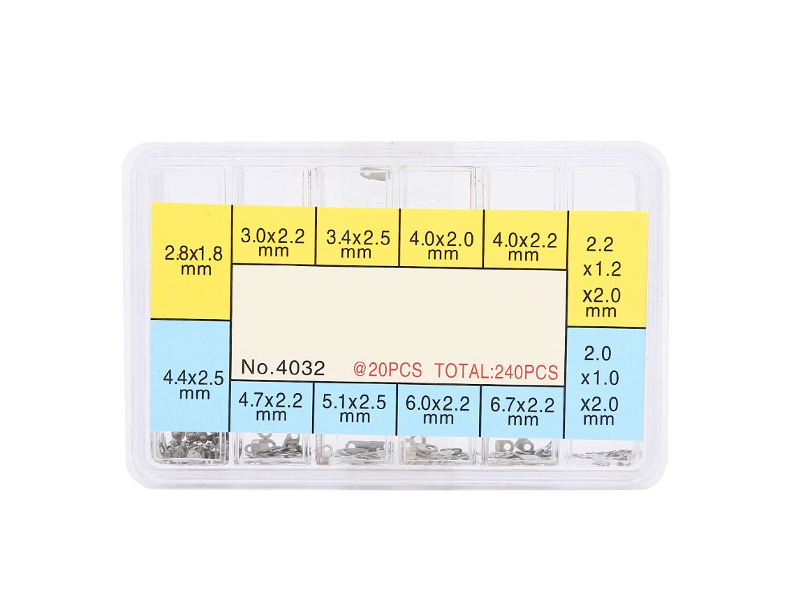 Surtido De Cojines Para Reparación De Movimientos De Reloj Eta2836/2834/2846 (240 Unidades)