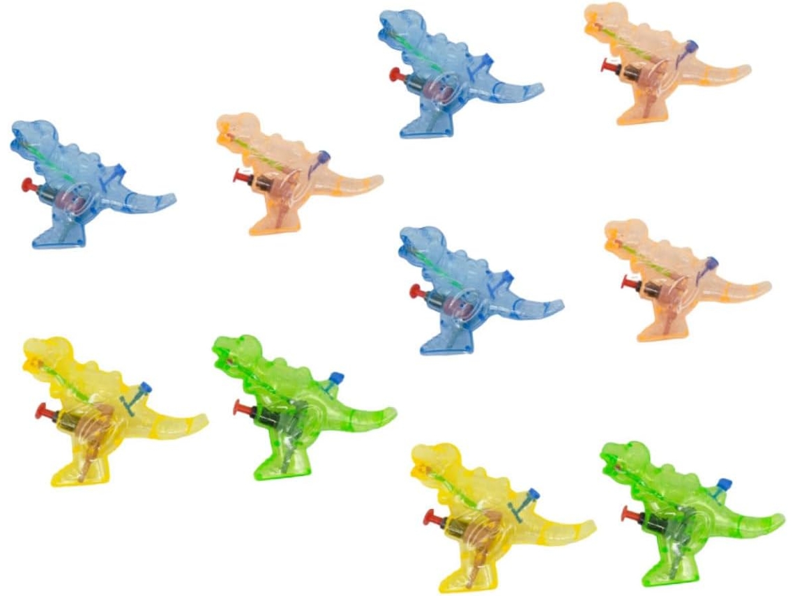10 Juguetes Acuáticos De Dinosaurios Transparentes