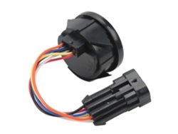 Instalación práctica del medidor de batería para Ezgo Rxv 48v (a partir de 2008), material de pantalla ABS duradero SFUSHOS