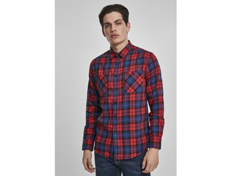 Camisa URBAN CLASSICS Hombre (Multicolor - XXL)