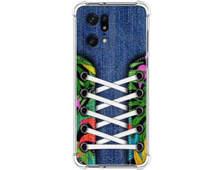 Carcasa para Oppo Find X5 Pro 5G TUMUNDOSMARTPHONE Dibujos Antigolpes Zapatillas 13 Multicolor