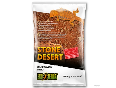 Sustrato para terrarios Outback Red Stone Desert EXO TERRA, 20kg