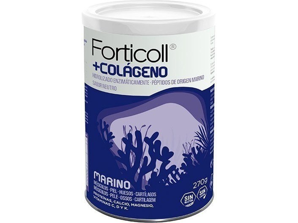 Complemento Alimentar NATURGREEN Forticoll Colageno Bioactivo Marino Azul (270 g)