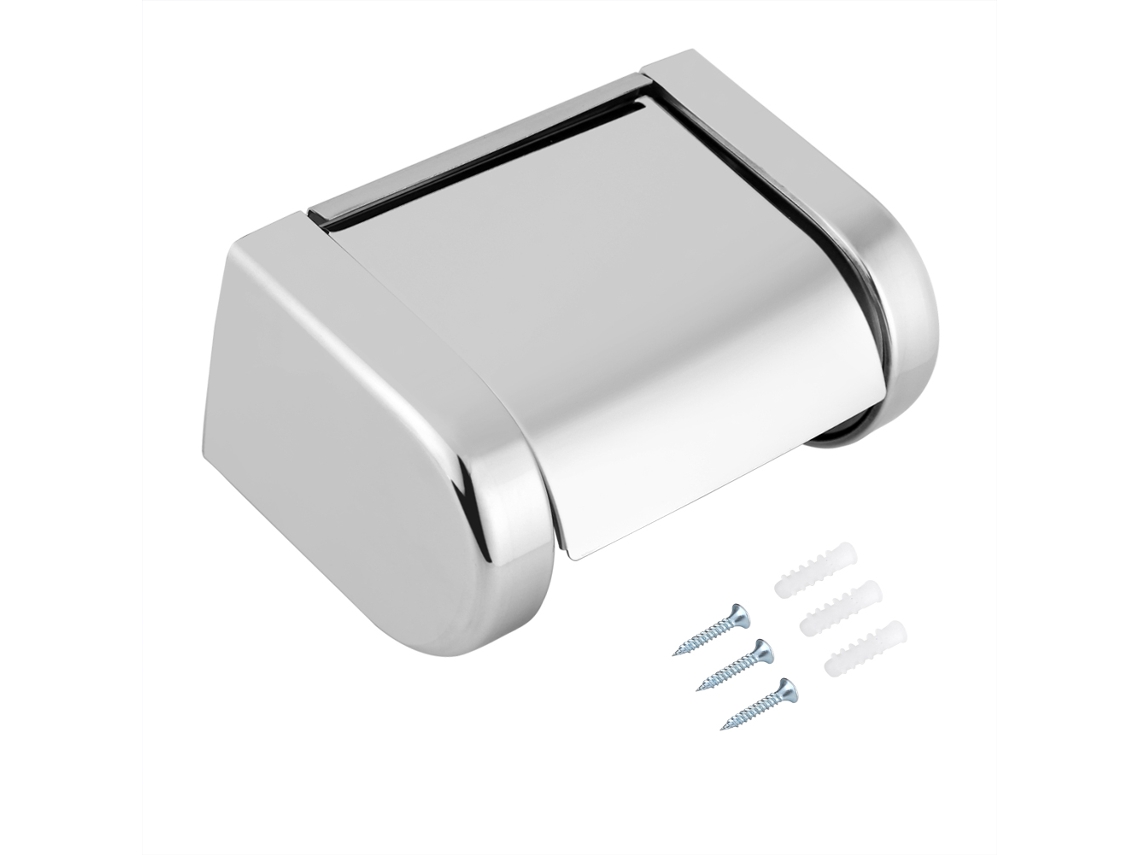 Soporte de acero inoxidable para rollo de papel higiénico para baño