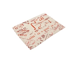 Mantel antideslizante con números y letras, aislante térmico para platos, vasos y tenedores (mc0049 4)