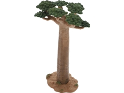 Miniatura Decorativa De Baobá Em Forma De Microárvore, Feita De Material Sólido.