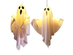 Juego de 2 fantasmas iluminados colgantes para decoración interior y exterior NEVEANCE