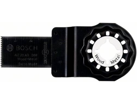 Hoja de Sierra de Inmersión BOSCH Bim Aiz 20 Ab Madera y Metal 20x30 mm
