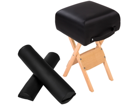 Banco TECTAKE con Dos Almohadas De Rodillos