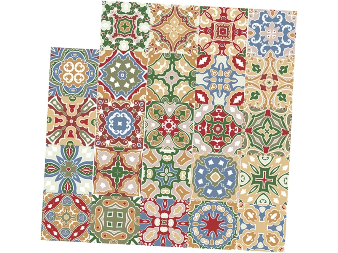 24 Pegatinas Autoadhesivas Para Azulejos De Paredes De Cocina