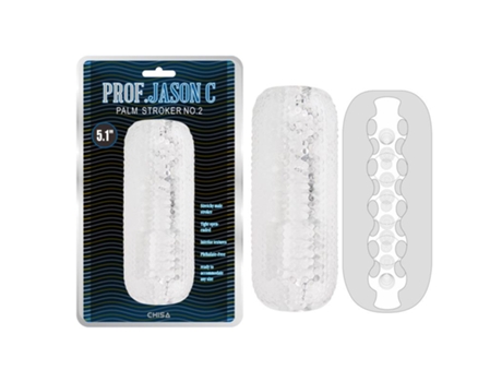 Masturbador Masculino Palm Stroker No. 2 Transparente CHISA