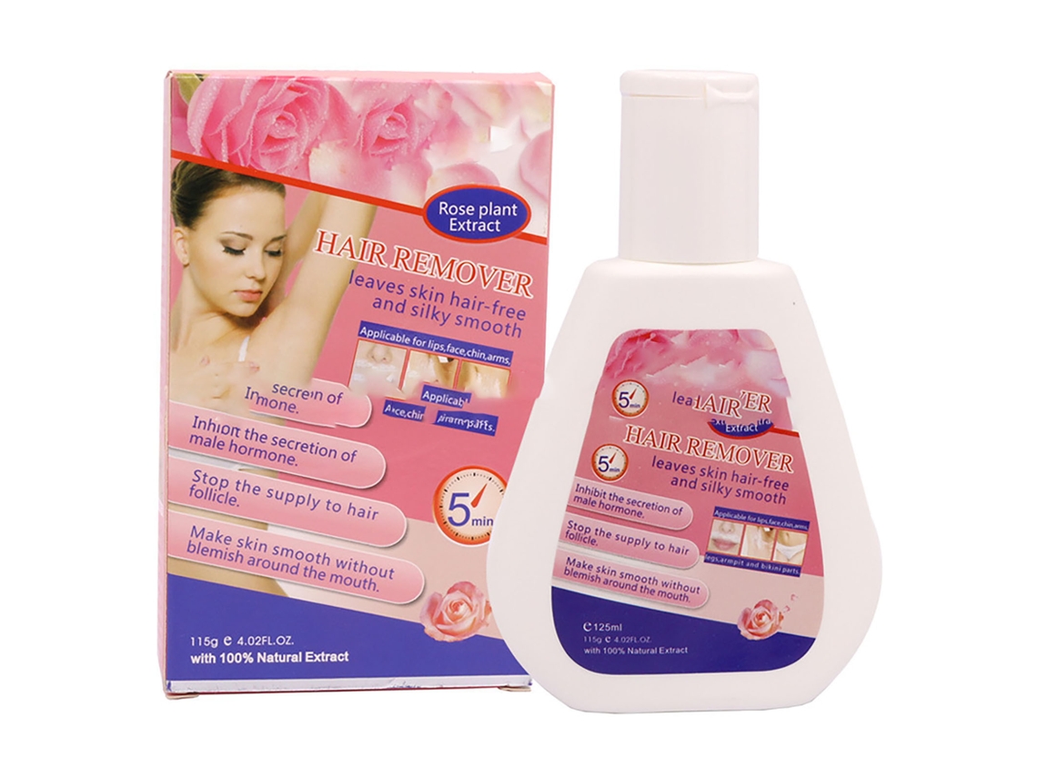 Depiladora facial exfoliante suave e instantánea