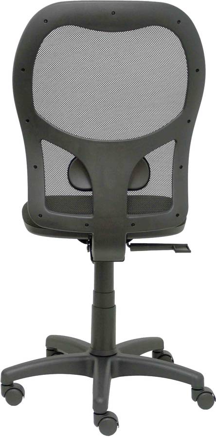 Silla Operativa Pyc negro brazos fijos malla asiento bali marca piqueras y crespo