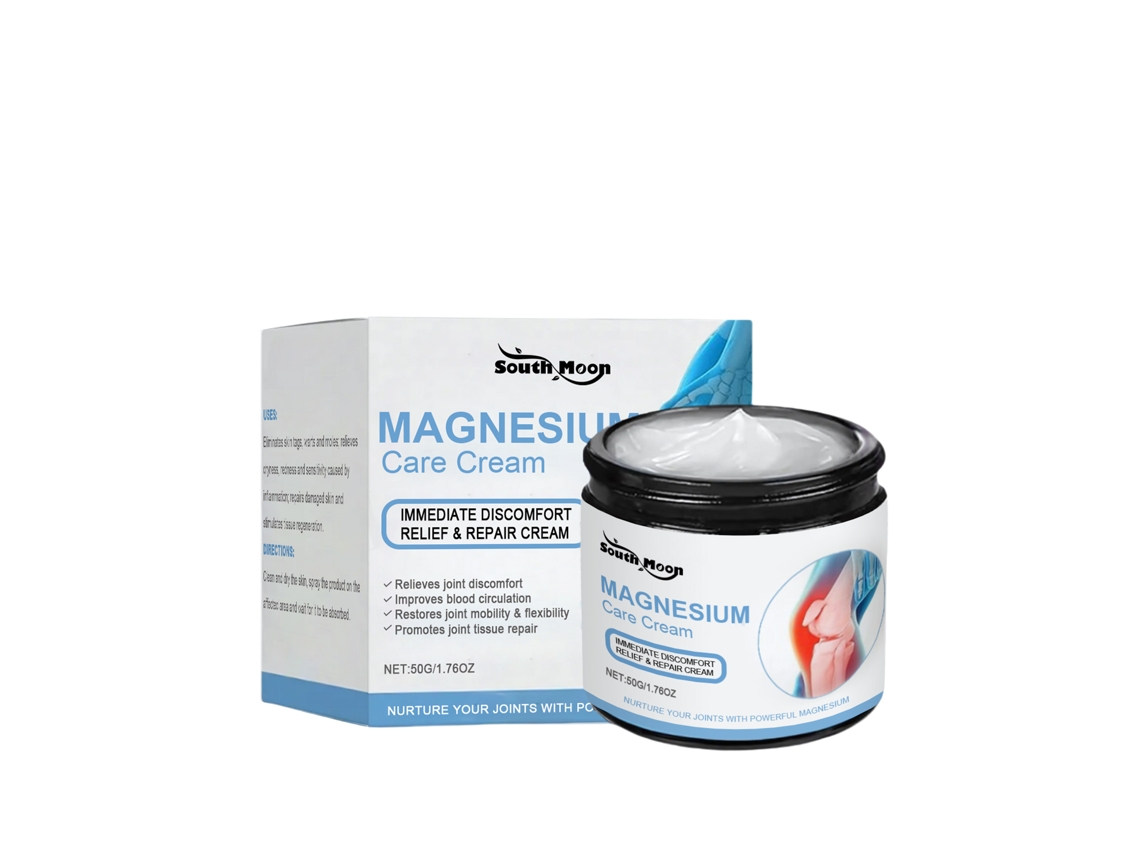 Crema de magnesio para el alivio de las articulaciones