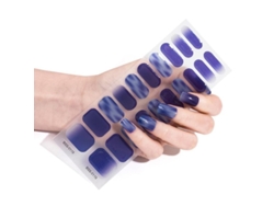 Dan26-stickers De Uñas En Gel Semicurado 20pcs Con Lampara Uv/led Requerida Ikw Bss0119