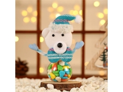 Tarro De Dulces Navideño Con 8 Estilos, Botella Transparente Para Regalos Y Decoración.