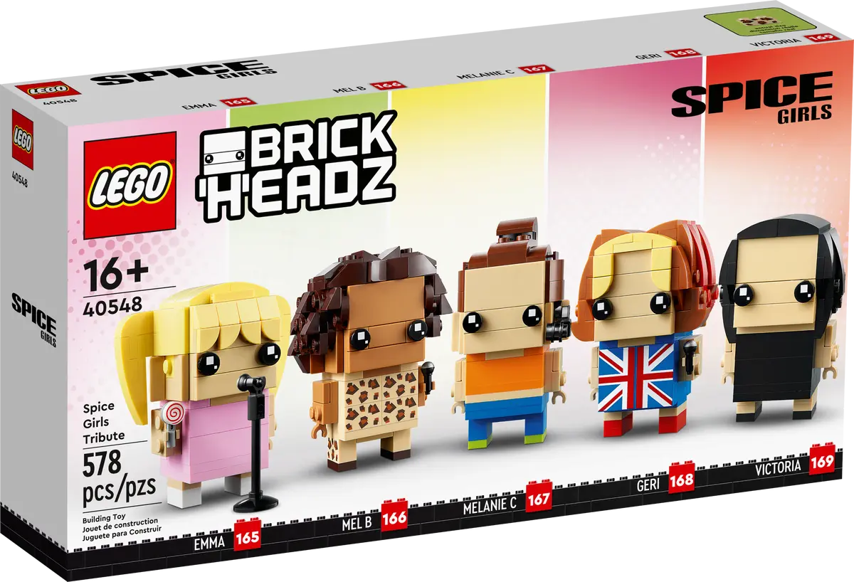 Lego Brickheadz: Tributo a las Spice Girls - 40548