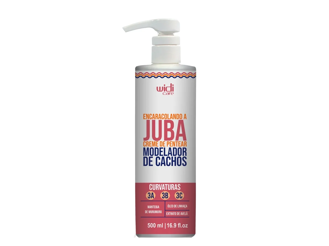 WIDI CARE Juba Creme de Pentear Encaracolando a Juba 500Ml