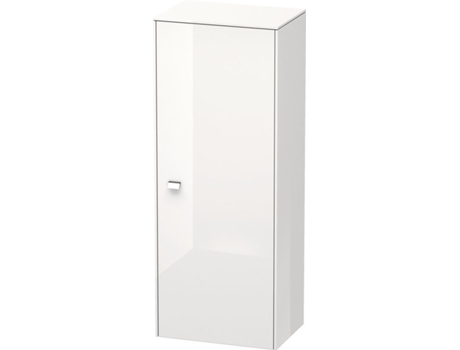Armario semi-alto DURAVIT Brioso Individual 1 puerta con bisagra a la derecha 1 estante de madera 2 estantes de vidrio altura mín. 91,1 cm - má