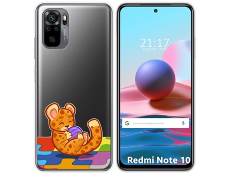 Carcasa Xiaomi Redmi Note 10 / 10S TUMUNDOSMARTPHONE Dibujos Transparente Multicolor