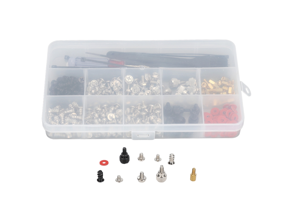 Kit De Reparación De Ordenadores Con 362 Piezas, Destornillador, Papel De Lija Y Cepillo Para Reparación De Pc Y Portátiles.