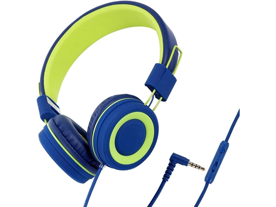 Auriculares Infantiles Con Cable, Coloridos, Para Portátil, Tableta Y Teléfono.